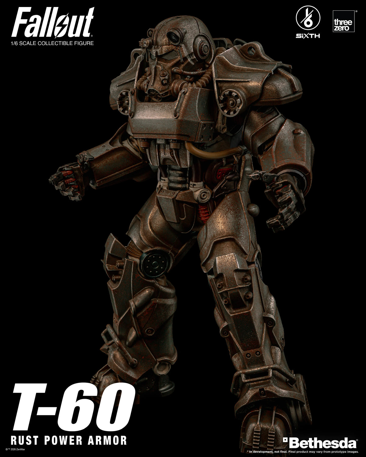 Fallout 1/6 T-60 Rust Power Armor