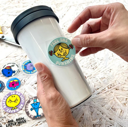 MR.ME LITTLE MISS JELLY STICKER COFFEE TUMBLER