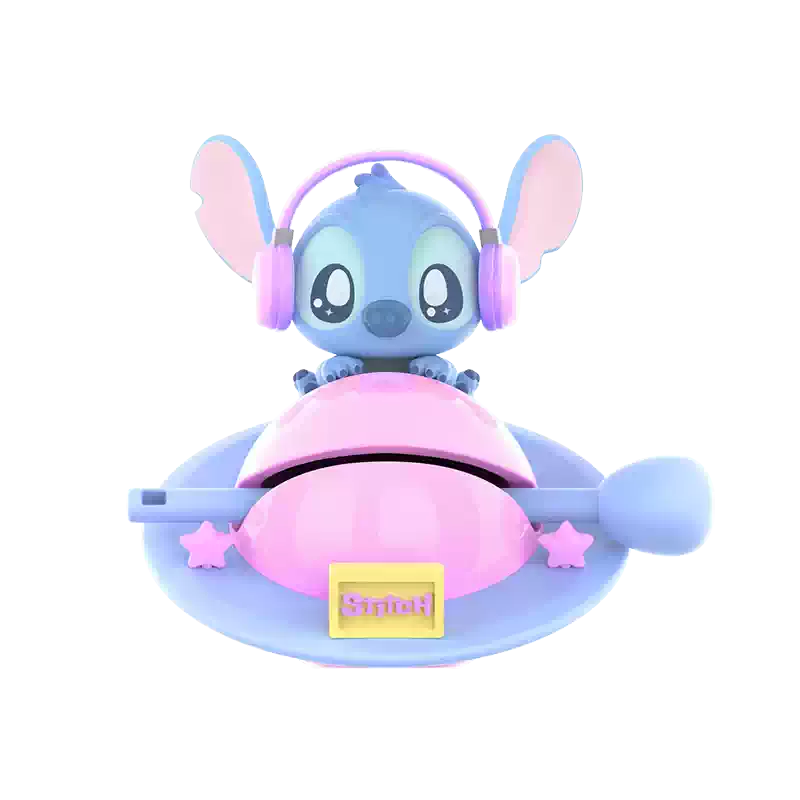 GOLDLOK Disney Stitch Knocking Blind Box Figurine Display