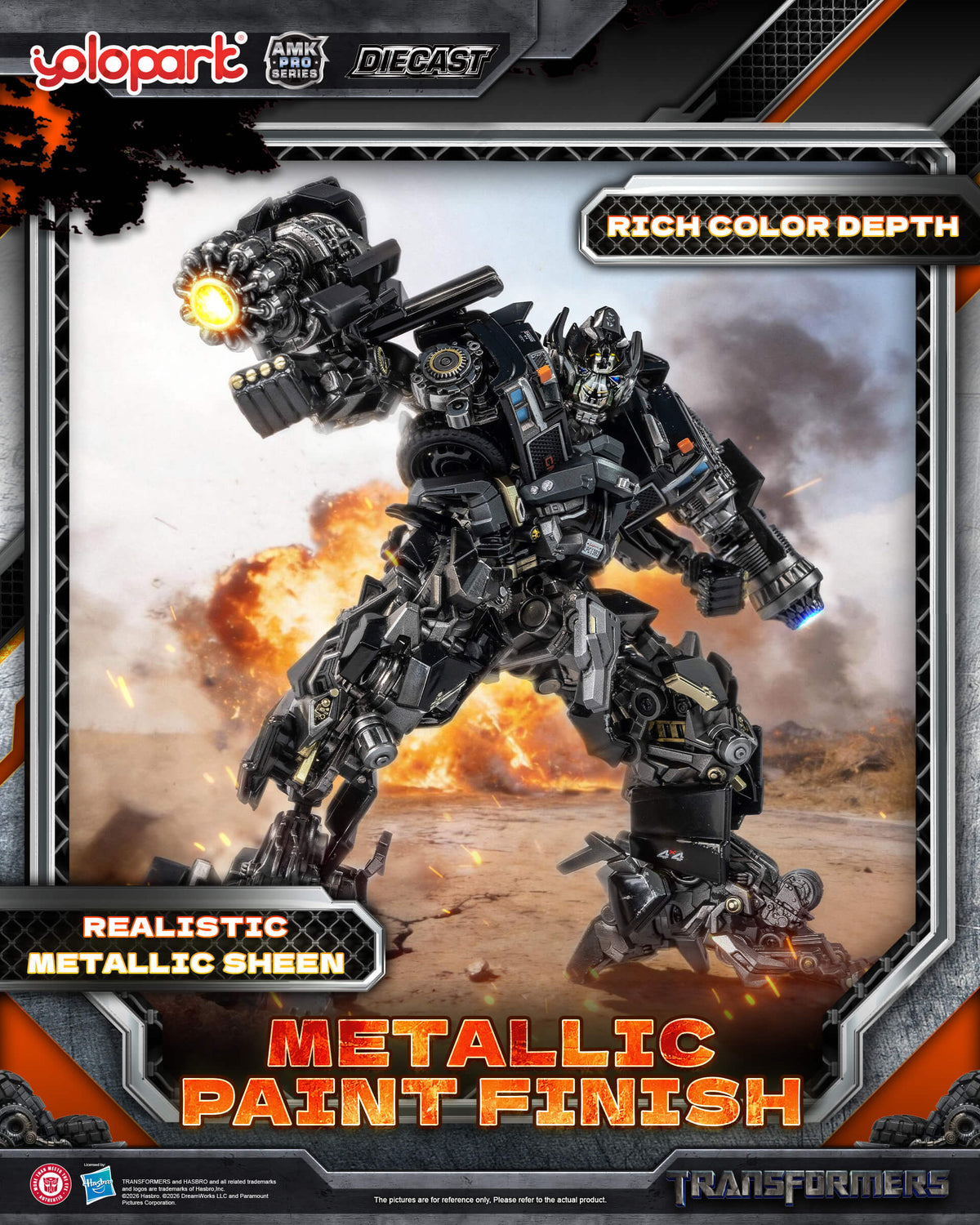 Transformers - 18cm Ironhide Model Kit - AMK PRO Series