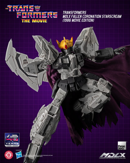 Transformers  MDLX Fallen Coronation Starscream (1986 Movie Edition)