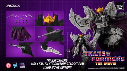 Transformers  MDLX Fallen Coronation Starscream (1986 Movie Edition)