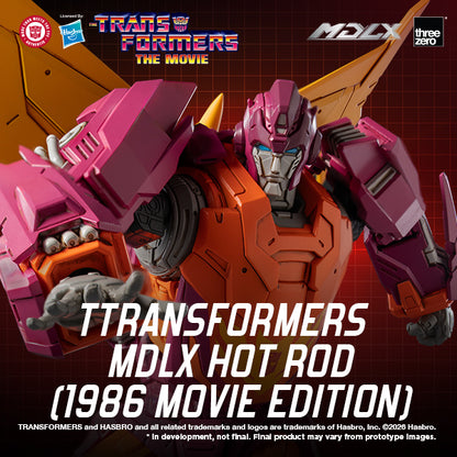 Transformers  MDLX Hot Rod (1986 Movie Edition)