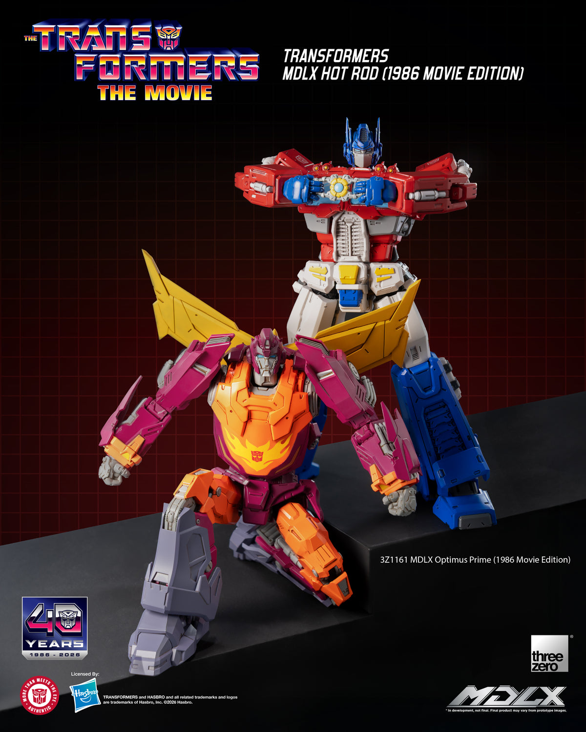Transformers  MDLX Hot Rod (1986 Movie Edition)