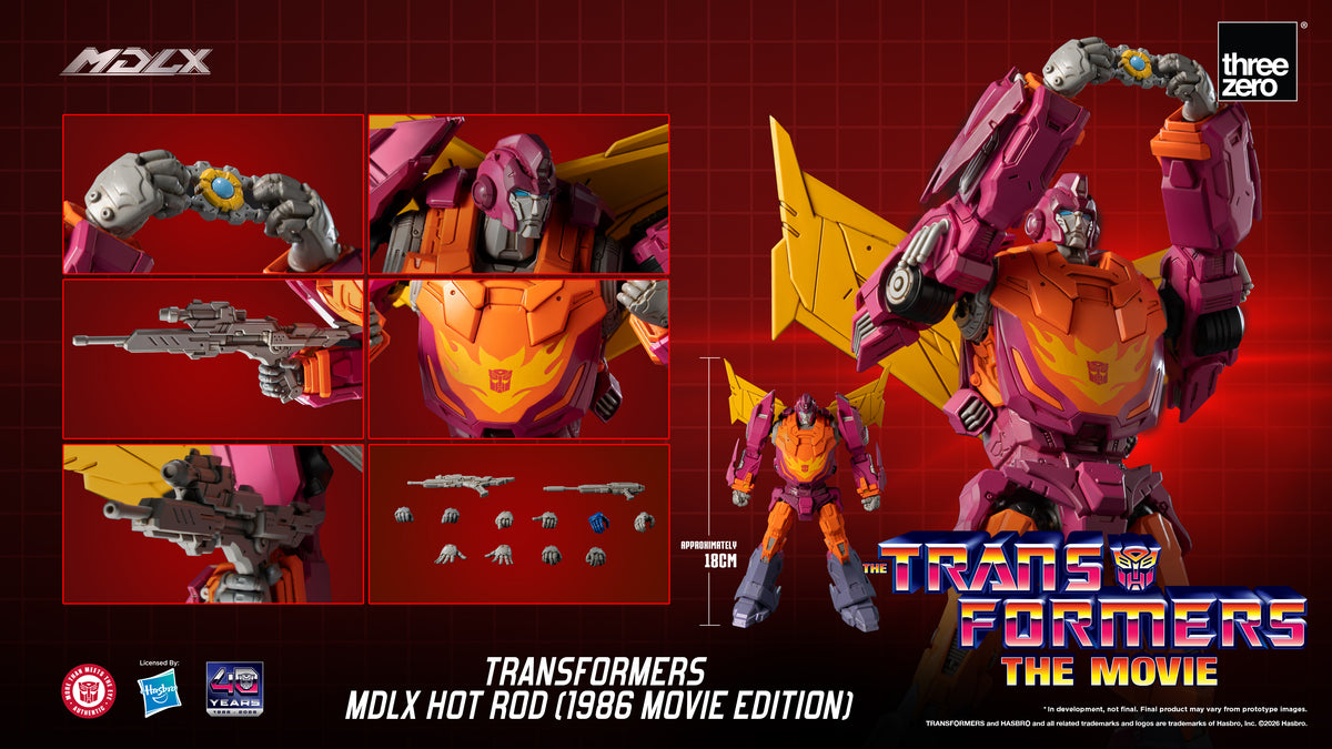Transformers  MDLX Hot Rod (1986 Movie Edition)