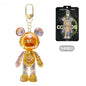 Bearcosmos candy-colored keychain/backpack charm