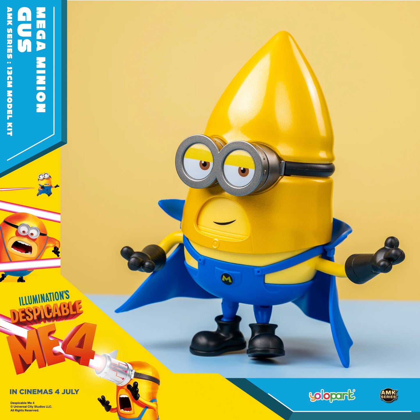 Despicable Me 4 - 12cm Mega Minion Gus Model Kit