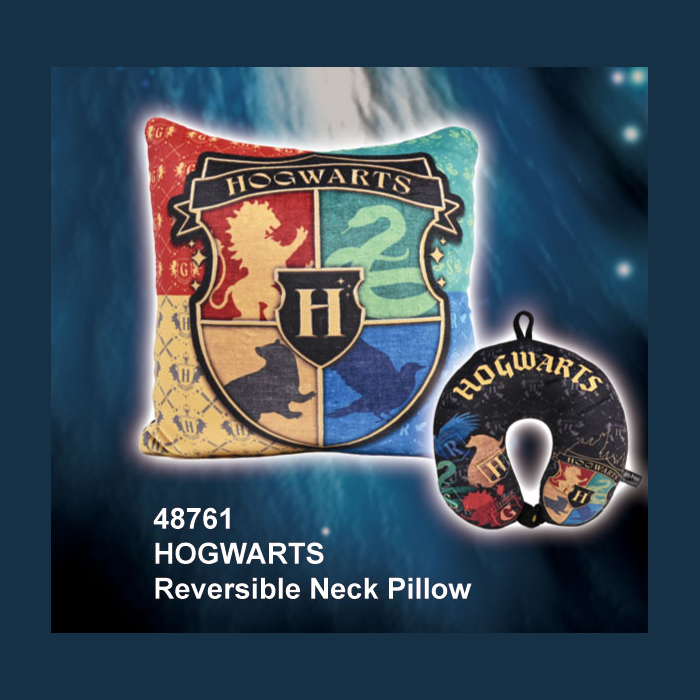 Hogwarts Reversible Neck Pillow
