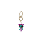 Bearcosmos Keychain Macaron Color Block Metal Electroplated Crystal Pendant Accessories