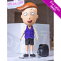 Chibi Maruko Chan Vinyl Figure - Hanawa-kun