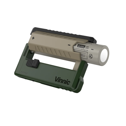 Vinnic Rendezvous 5,000mAh 可換電Type-C 直插式 雙輸出行動電源 (附21700電池兩枚)