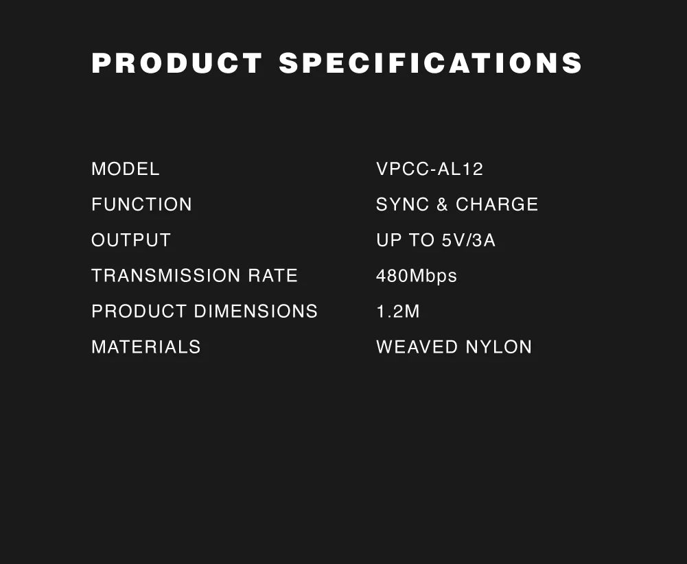 Vinnic MFi 蘋果官方認證 USB-A to MFi Lightning 傳輸充電線 - 銀色